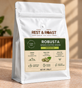 Rest & Roast Robusta Green Coffee Beans 500 gms unroasted
